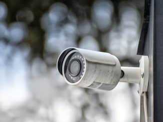 Videokamera eines Sicherheitssystems